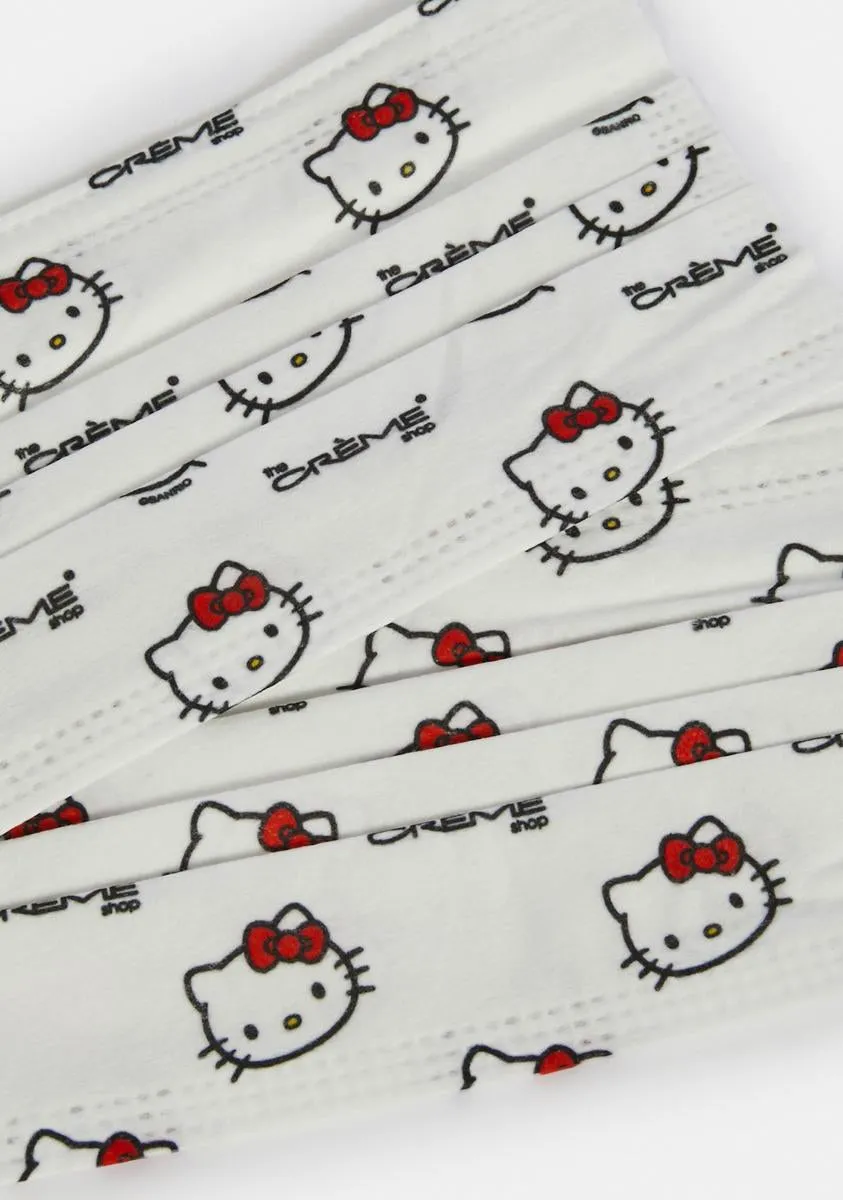 X Hello Kitty 3-Ply Protective Face Mask-