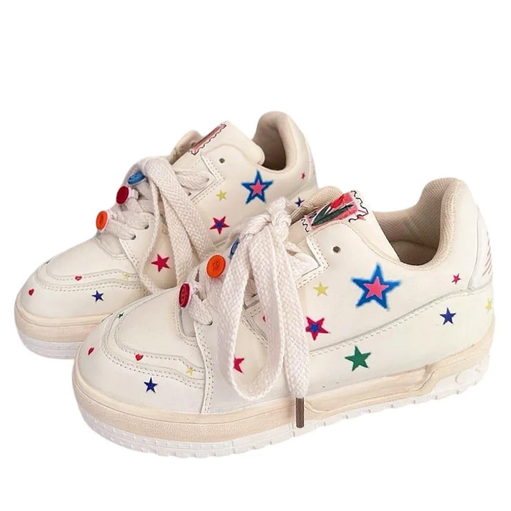 Y2K Star Sneakers