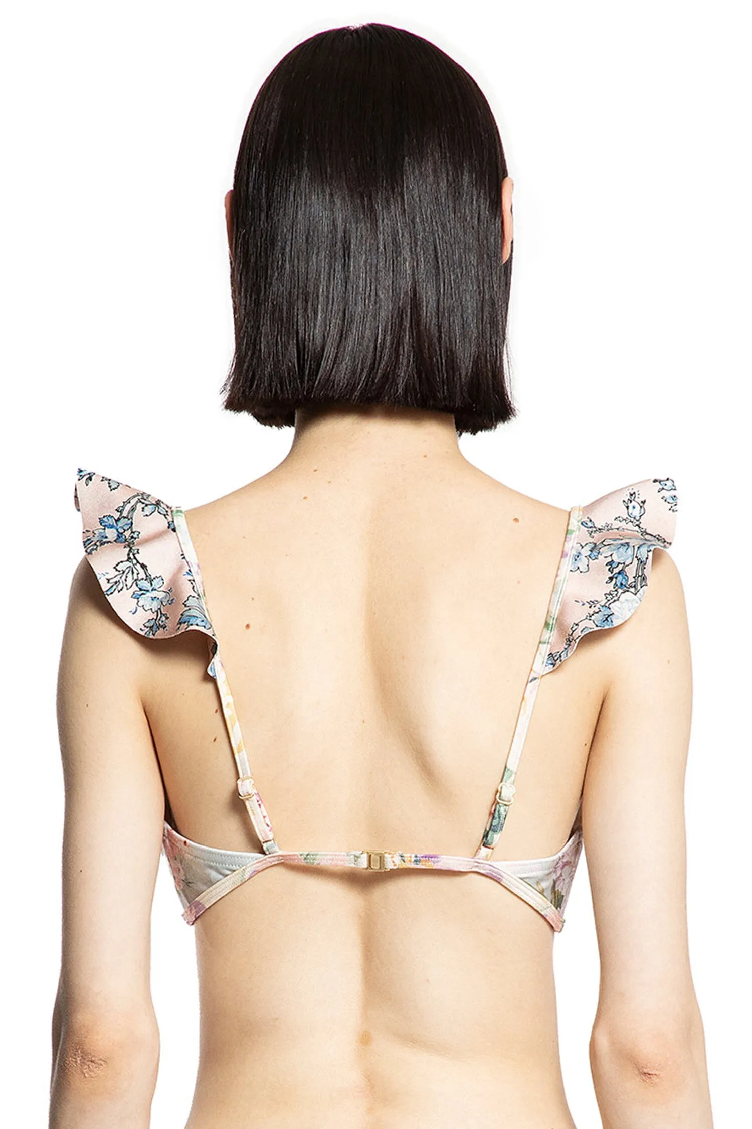 zimmermann halliday spliced frill bikini top