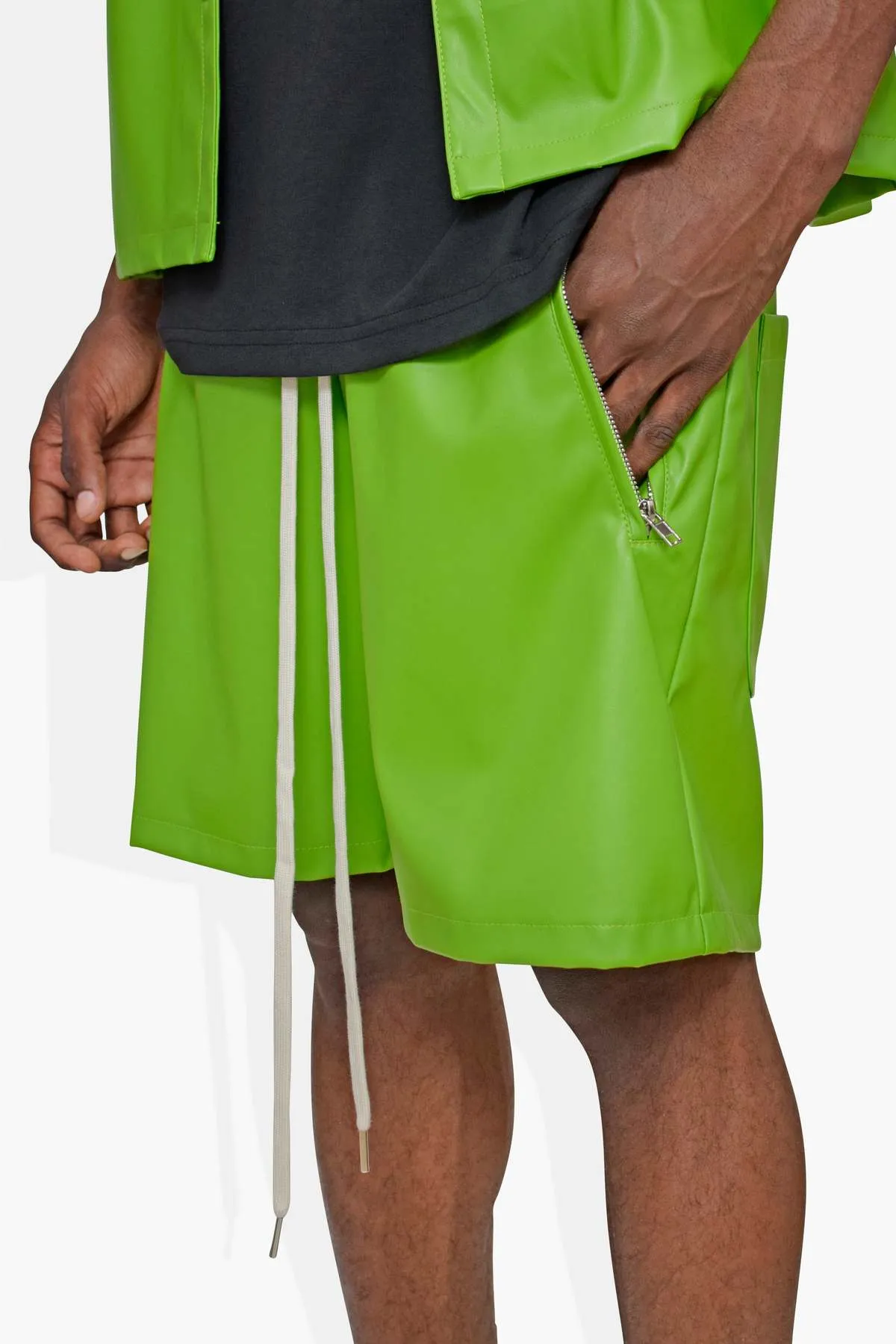 Zipper Short - Green